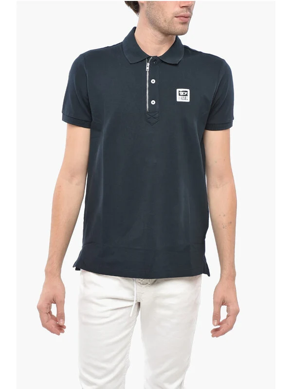 Diesel Navy Polo Shirts
