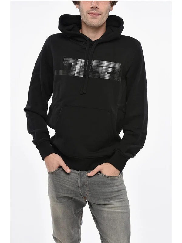 Diesel Black Hoodies