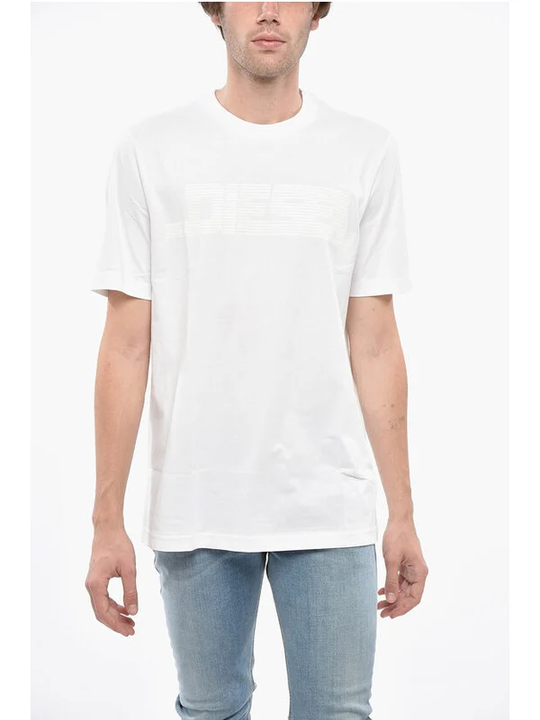 Diesel White Half Sleeve
