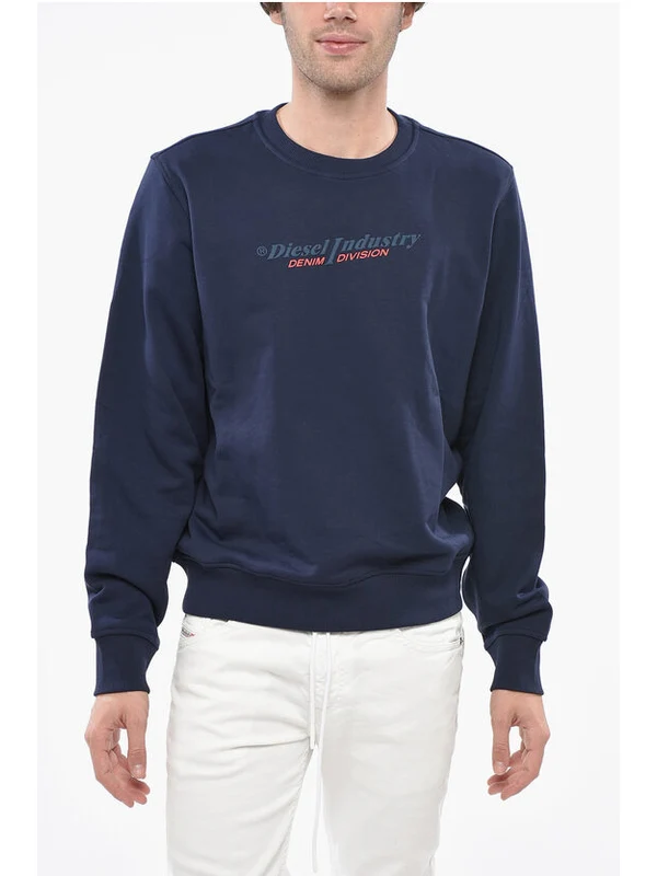 Diesel Navy Sweatshirts