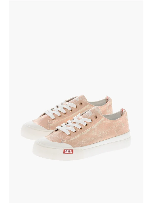 Diesel Beige Low Top Sneakers