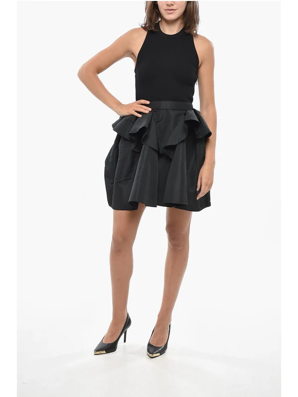 Alexander Mcqueen Black Mini Dress