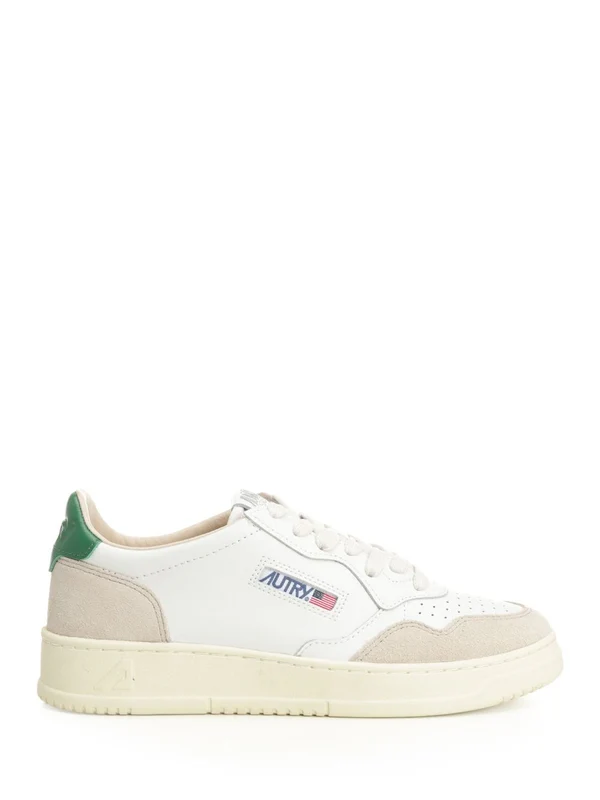 Autry White Low Top Sneakers