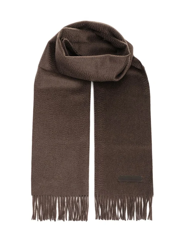 Ermenegildo Zegna Brown Other Fabric Mufflers
