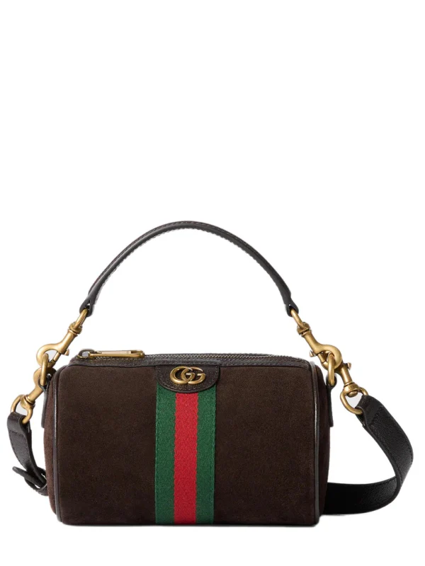 Gucci Ophidia Mini Brown Tote Bags