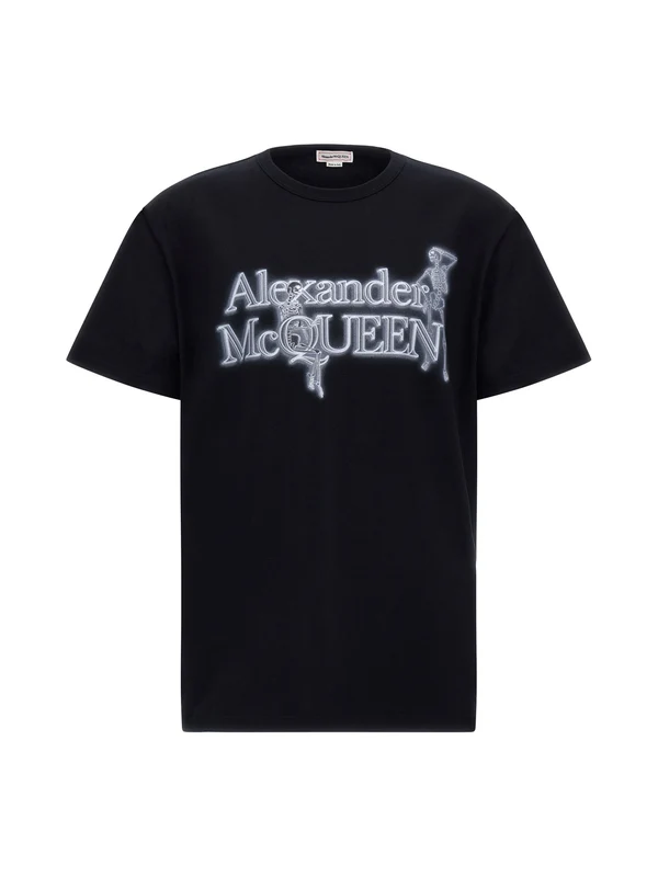 Alexander Mcqueen Black Half Sleeve