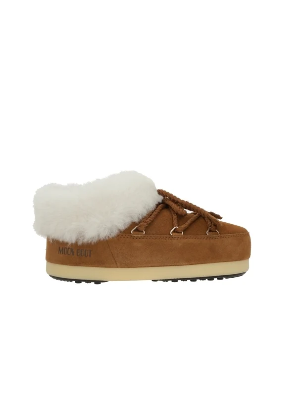Moon Boot Brown Lace-Up Boots