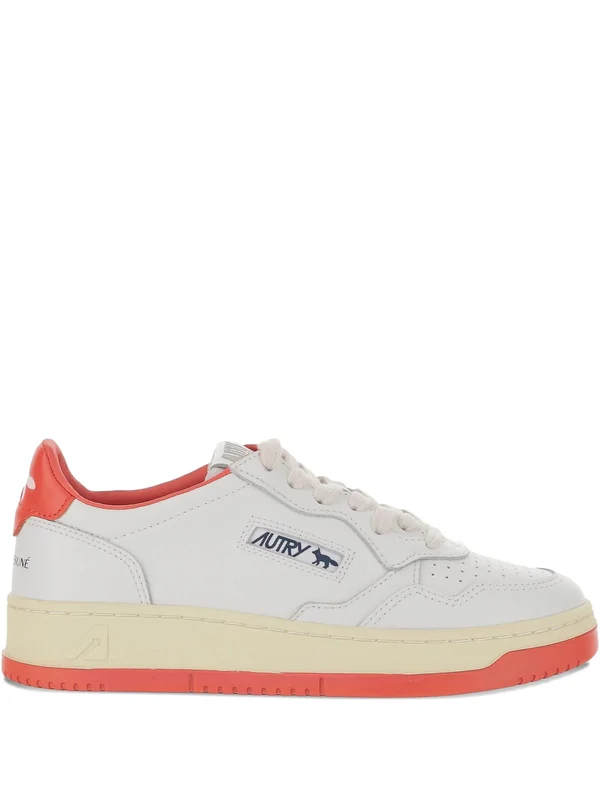 Autry White Low Top Sneakers