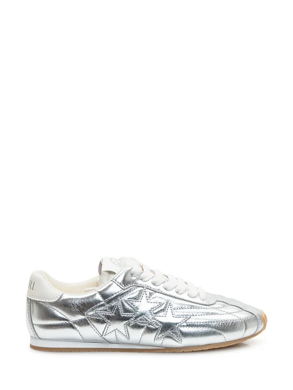 Amiri Silver Low Top Sneakers