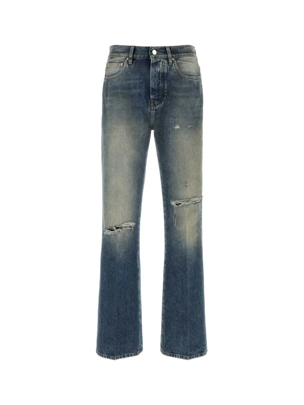 Amiri Blue Denim Pants