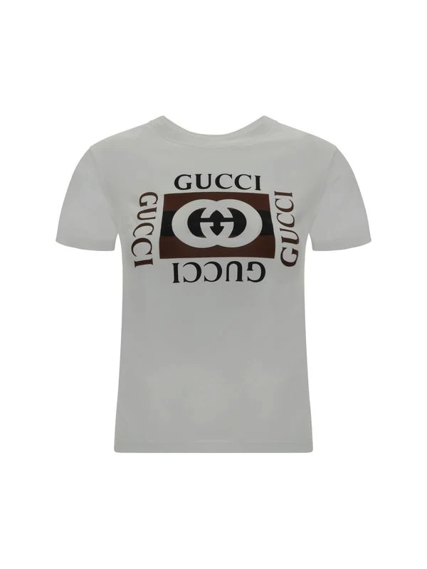 Gucci White Half Sleeve