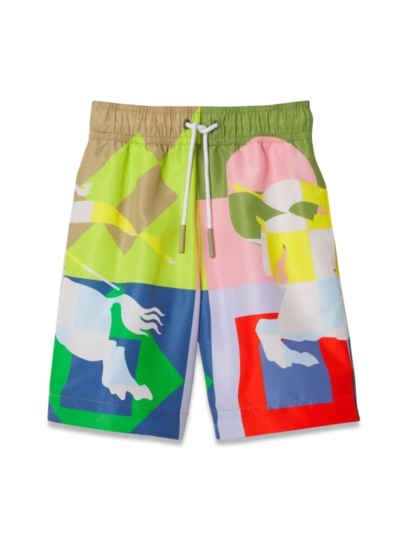 Burberry Multicolor Swim Shorts