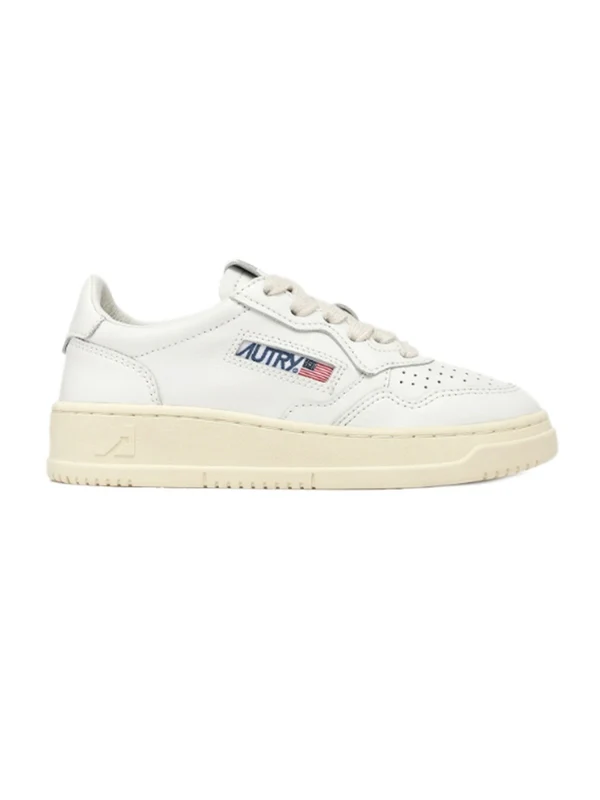 Autry White Low Top Sneakers