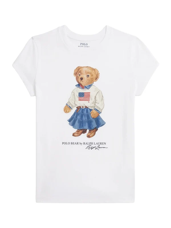 Polo Ralph Lauren White Half Sleeve