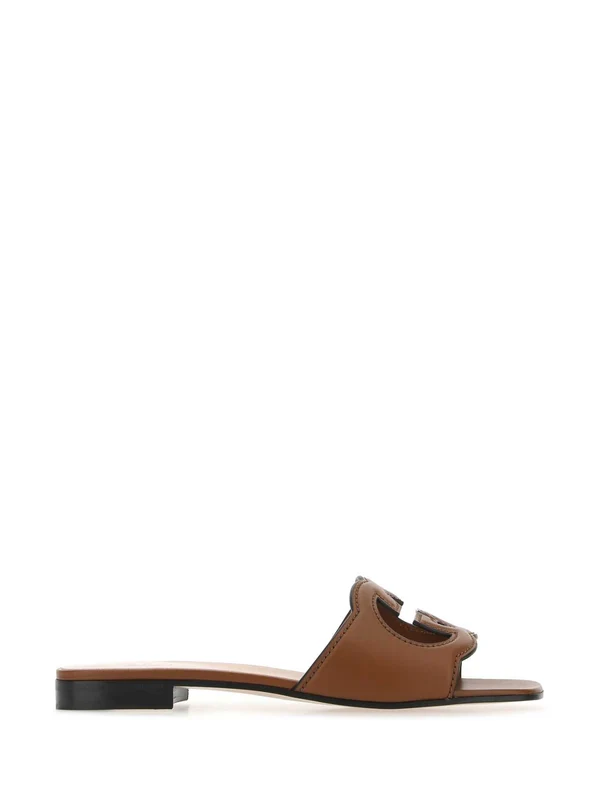 Gucci Brown Slides