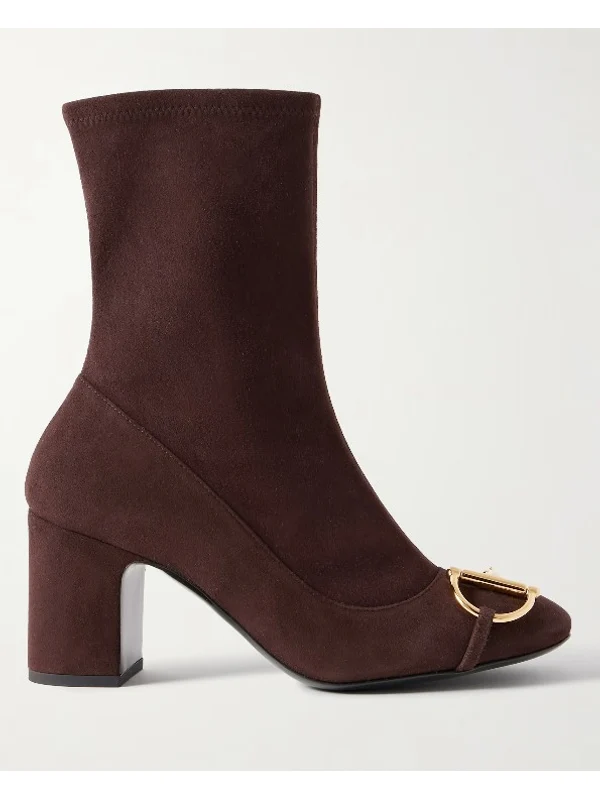 Gucci Brown Ankle Boots