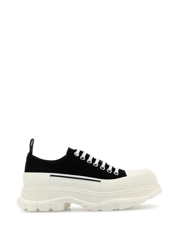 Alexander Mcqueen Black Low Top Sneakers