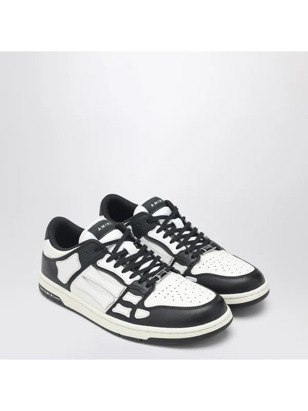 Amiri White Black Low Top Sneakers