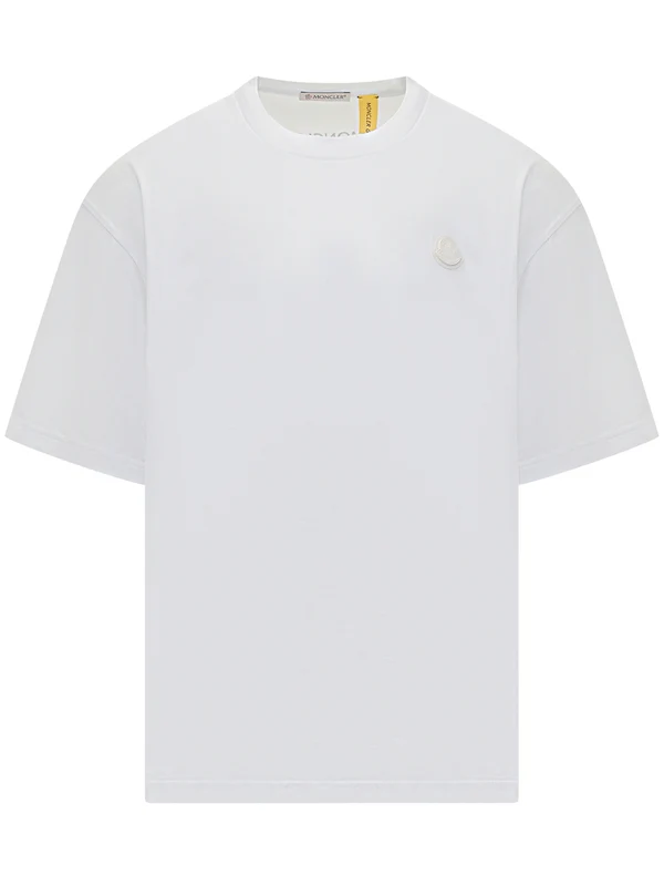 Moncler White Half Sleeve