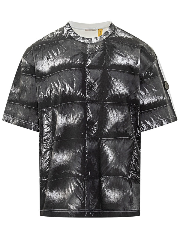 Moncler Black Half Sleeve