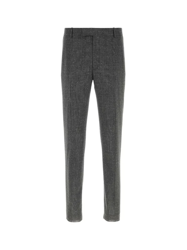 Alexander Mcqueen Grey Tailored Pants