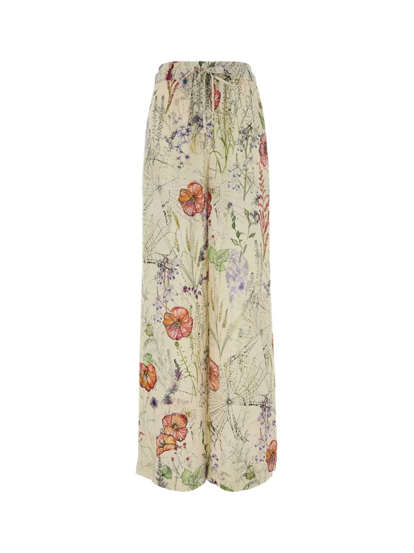 Alexander Mcqueen Ivory Trousers