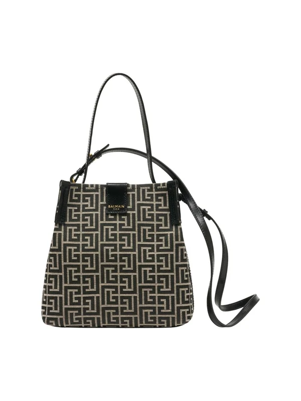 Balmain Black Tote Bags