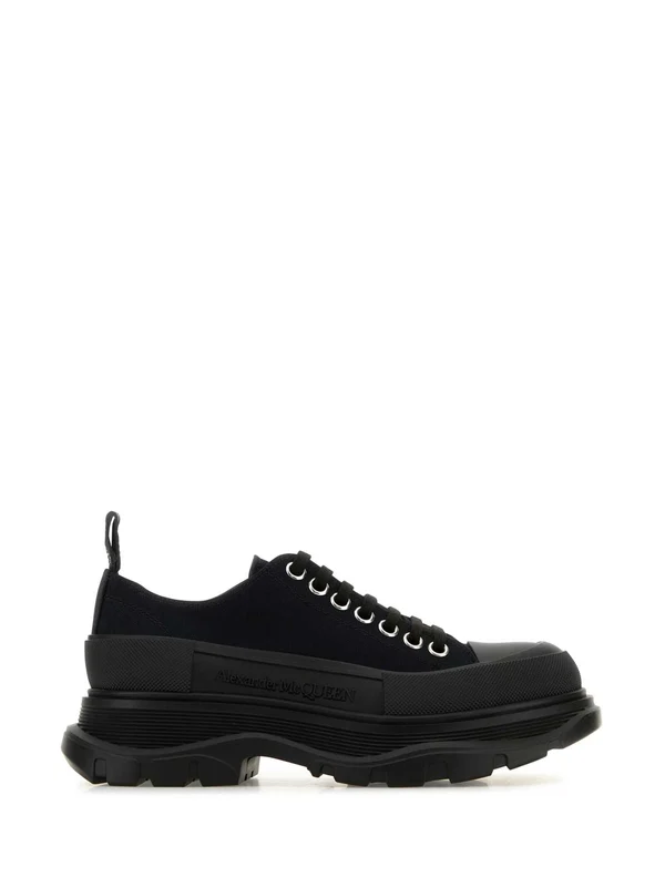 Alexander Mcqueen Black Low Top Sneakers