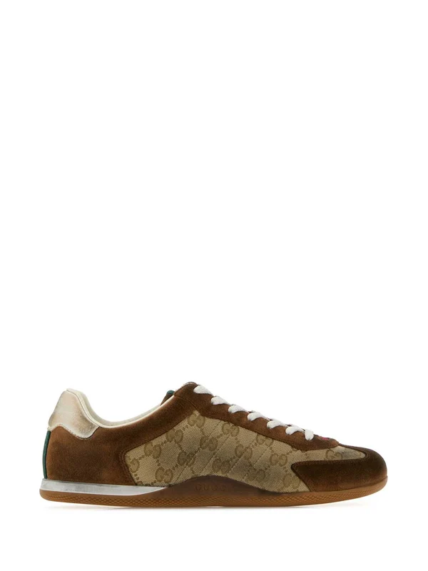 Gucci Brown Low Top Sneakers