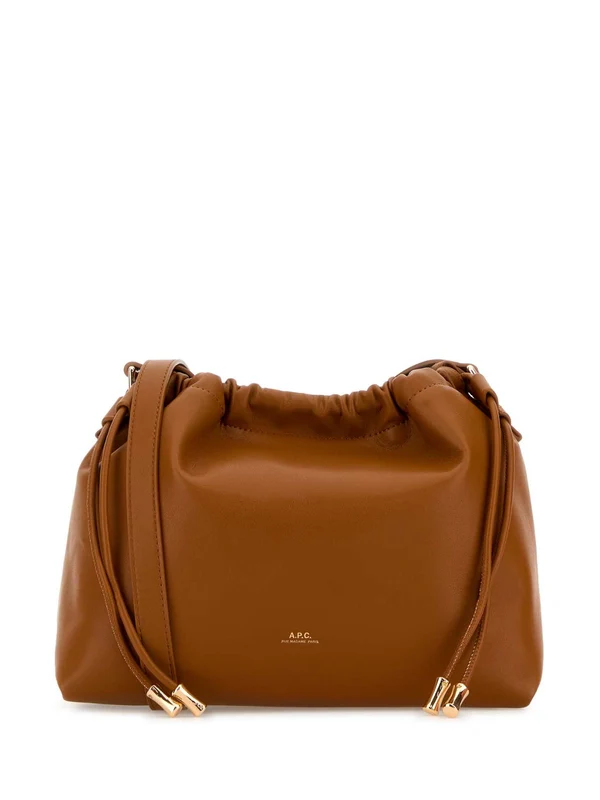 A.P.C. Brown Bucket Bags