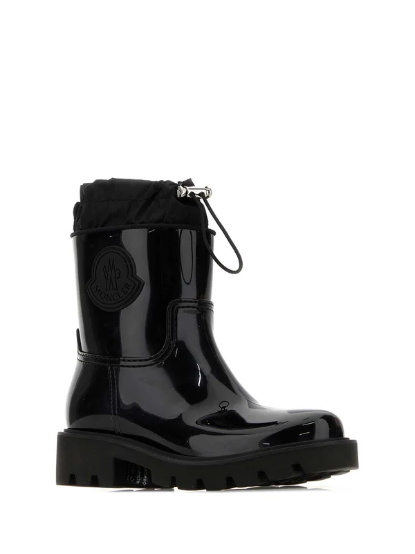 Moncler Black Ankle Boots - Image 2