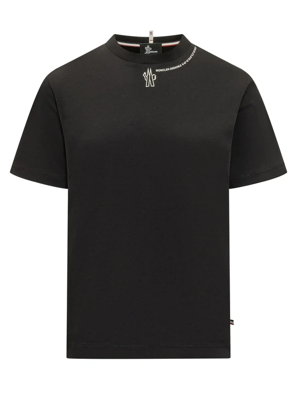 Moncler Black Half Sleeve
