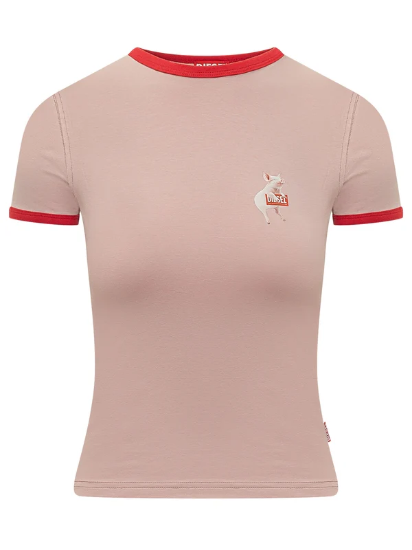 Diesel Pink Half Sleeve