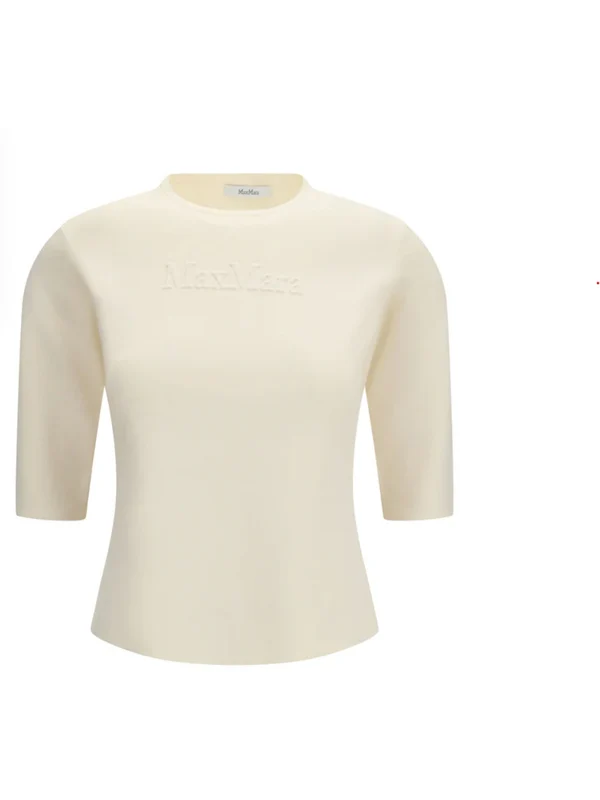 Max Mara Ivory Half Sleeve