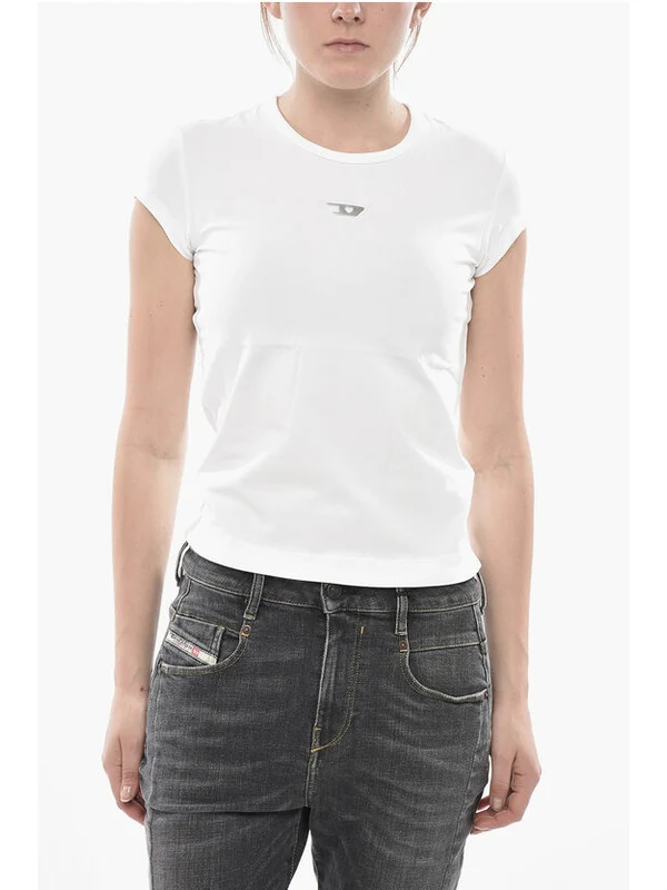 Diesel White Half Sleeve