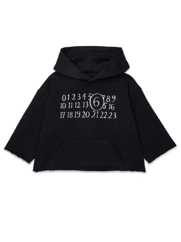 Mm6 Maison Margiela Black Hoodies