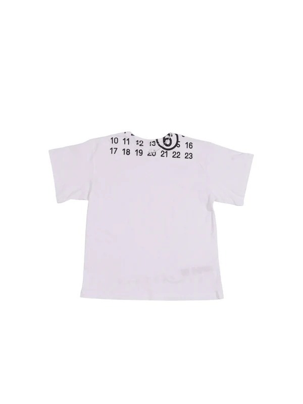Mm6 Maison Margiela White Half Sleeve