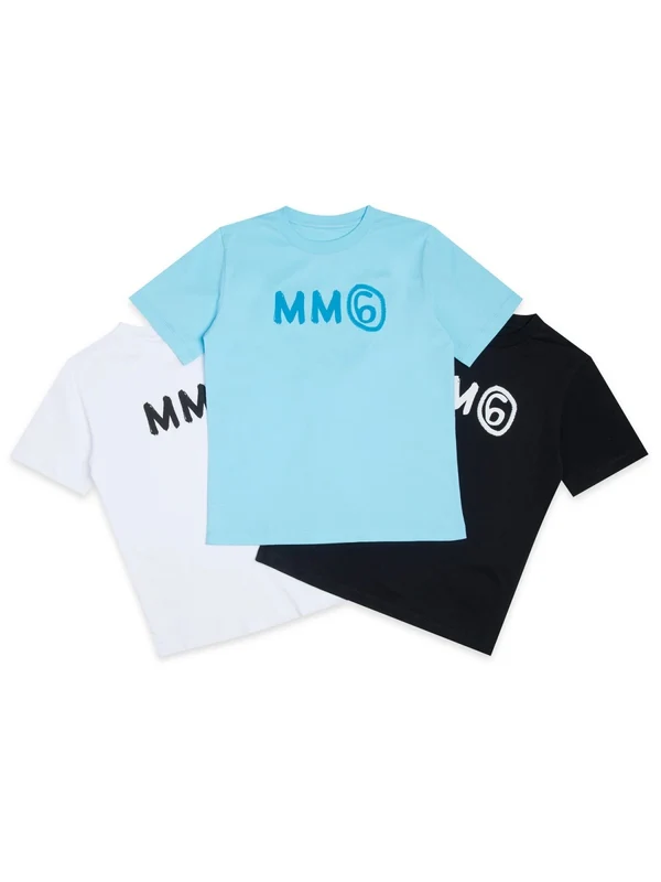 Mm6 Maison Margiela Multicolor Half Sleeve
