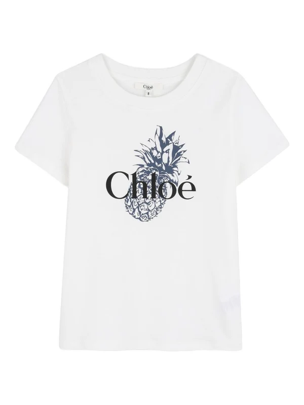 Chloe White Half Sleeve
