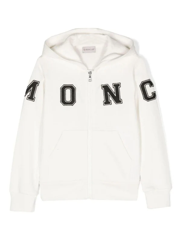 Moncler White Hoodies