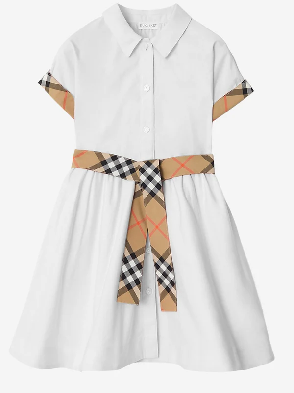 Burberry White Dress