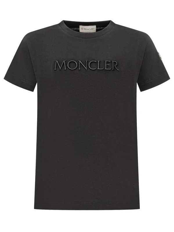 Moncler Black Half Sleeve