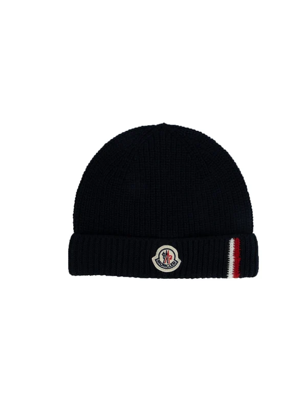 Moncler Navy Beanies