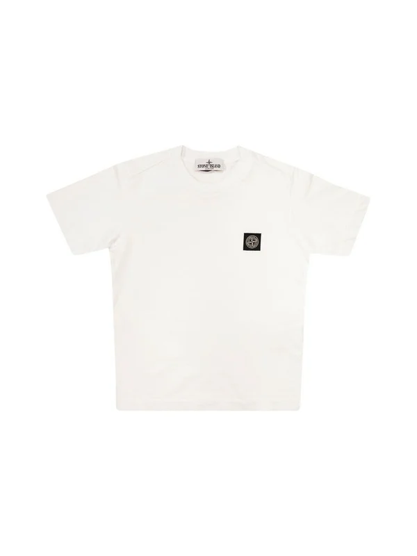 Stone Island White Half Sleeve
