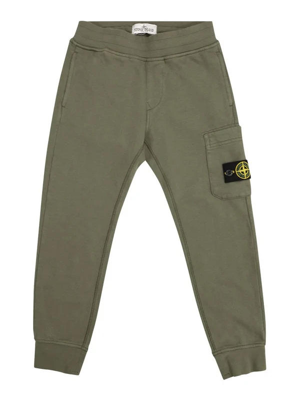 Stone Island Green Casual Pants