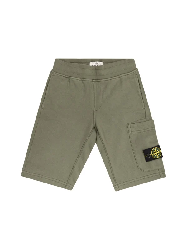 Stone Island Green Shorts