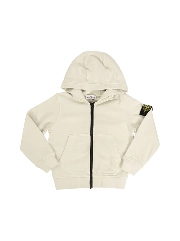 Stone Island Ivory Hoodies