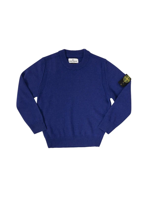 Stone Island Blue Knitted