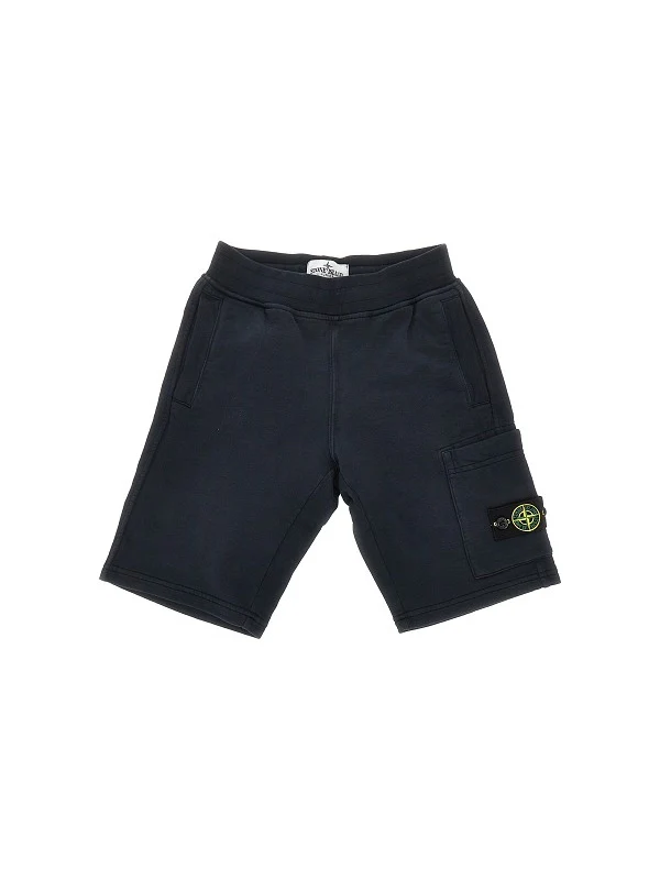 Stone Island Navy Shorts