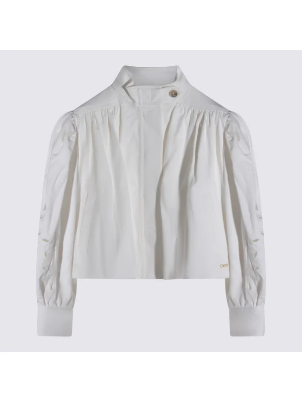 Chloe White Shirts & Blouses